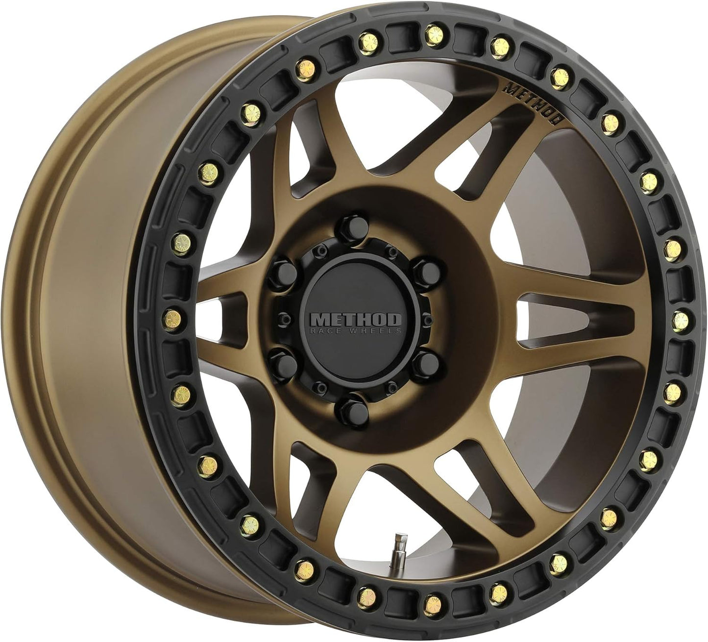 Method Race Wheels 106 Beadlock Method Bronze 17x9" 5x5", 44mm offset 3.5" Backspace, MR10679050944B