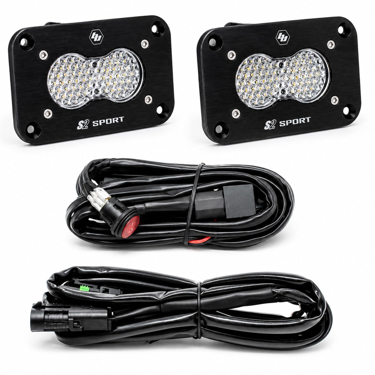 Baja Designs Rock Light Kit Universal Red - 447055
