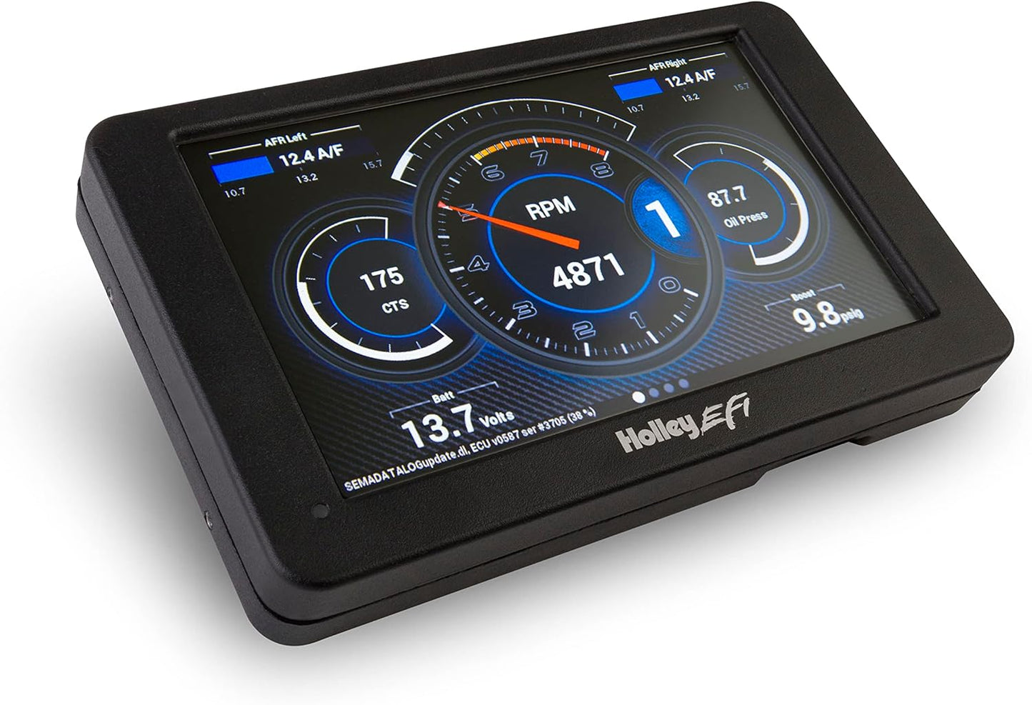 Holley EFI 553-106 Electronic Digital Dash - 7.5 inch W x 4.625 inch T