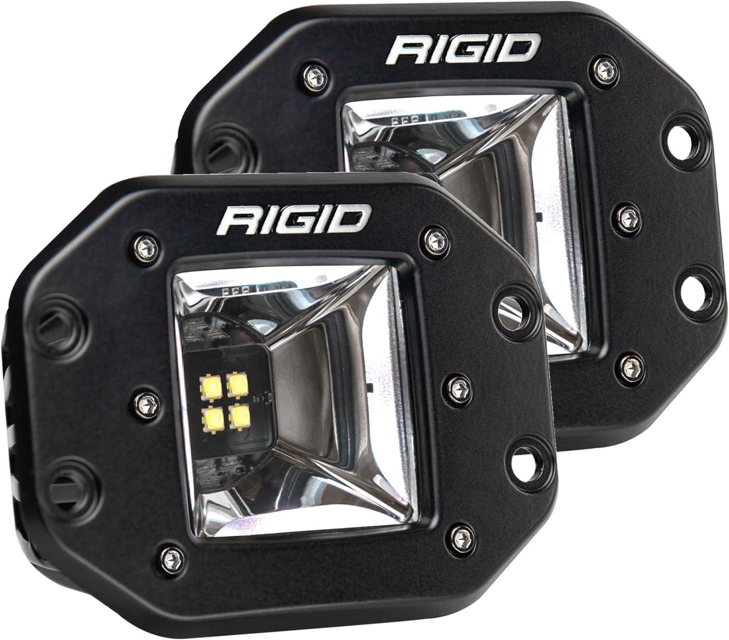 Rigid Industries - Radiance+ Scene RGBW Flush Mount - Pair (682153)