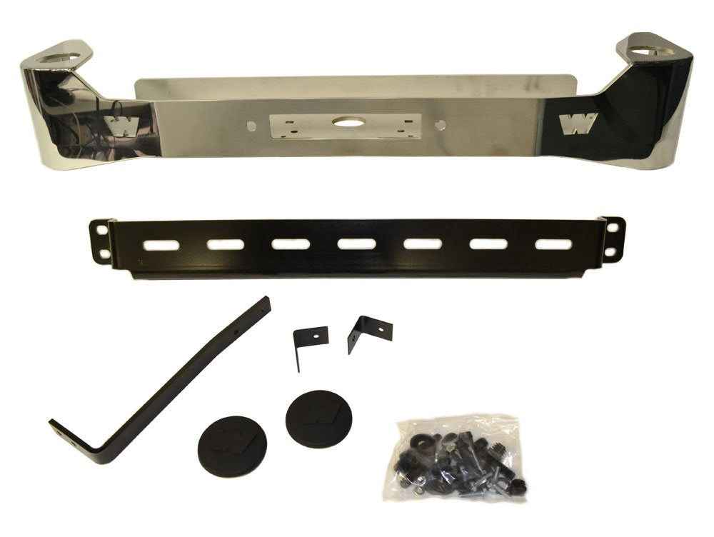 WARN 85355 Gen II Trans4Mer Mid-Frame Winch Mount Kit - Stainless Steel