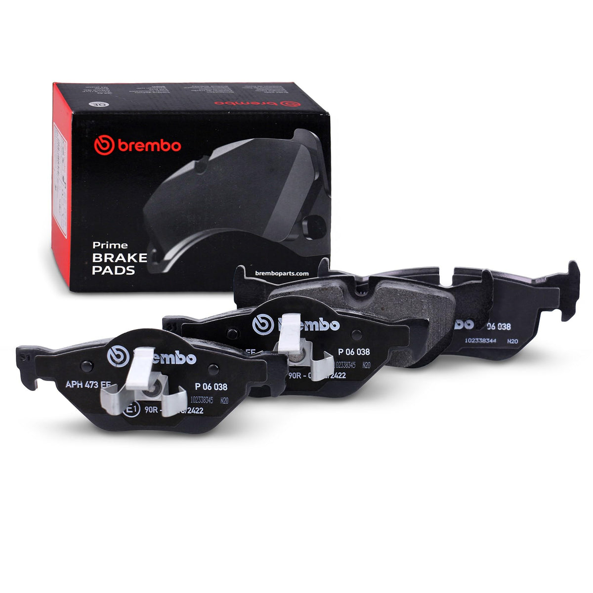 Brembo Bmw 128I 20082013 325I 20062006 325XI 20062006 Disc Brake Pad Set - P06038