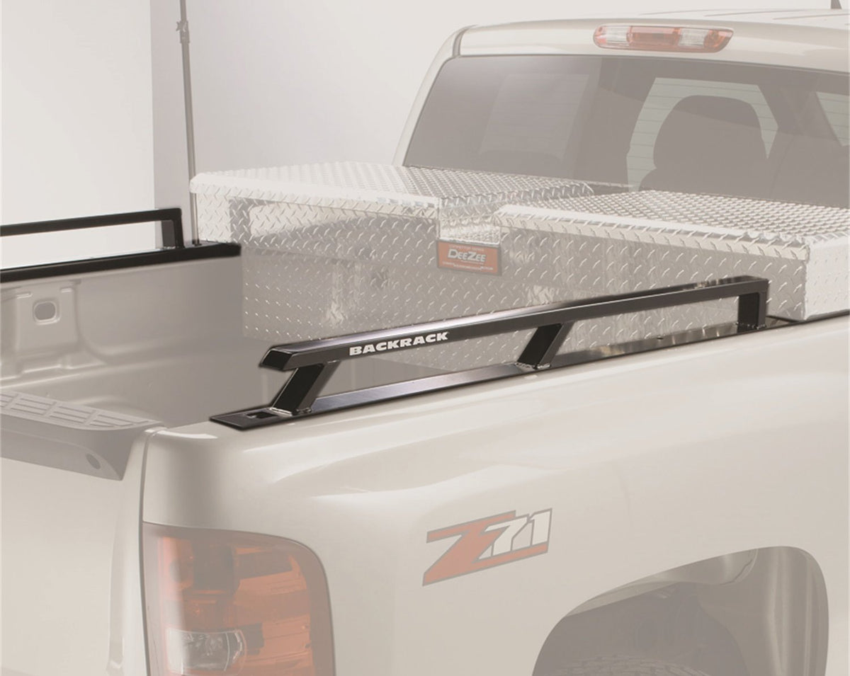 Backrack 1722 F250/F350 Sd 6.5 ft Bed 21 in Aluminim Toolbox Side Rails - 65521TB