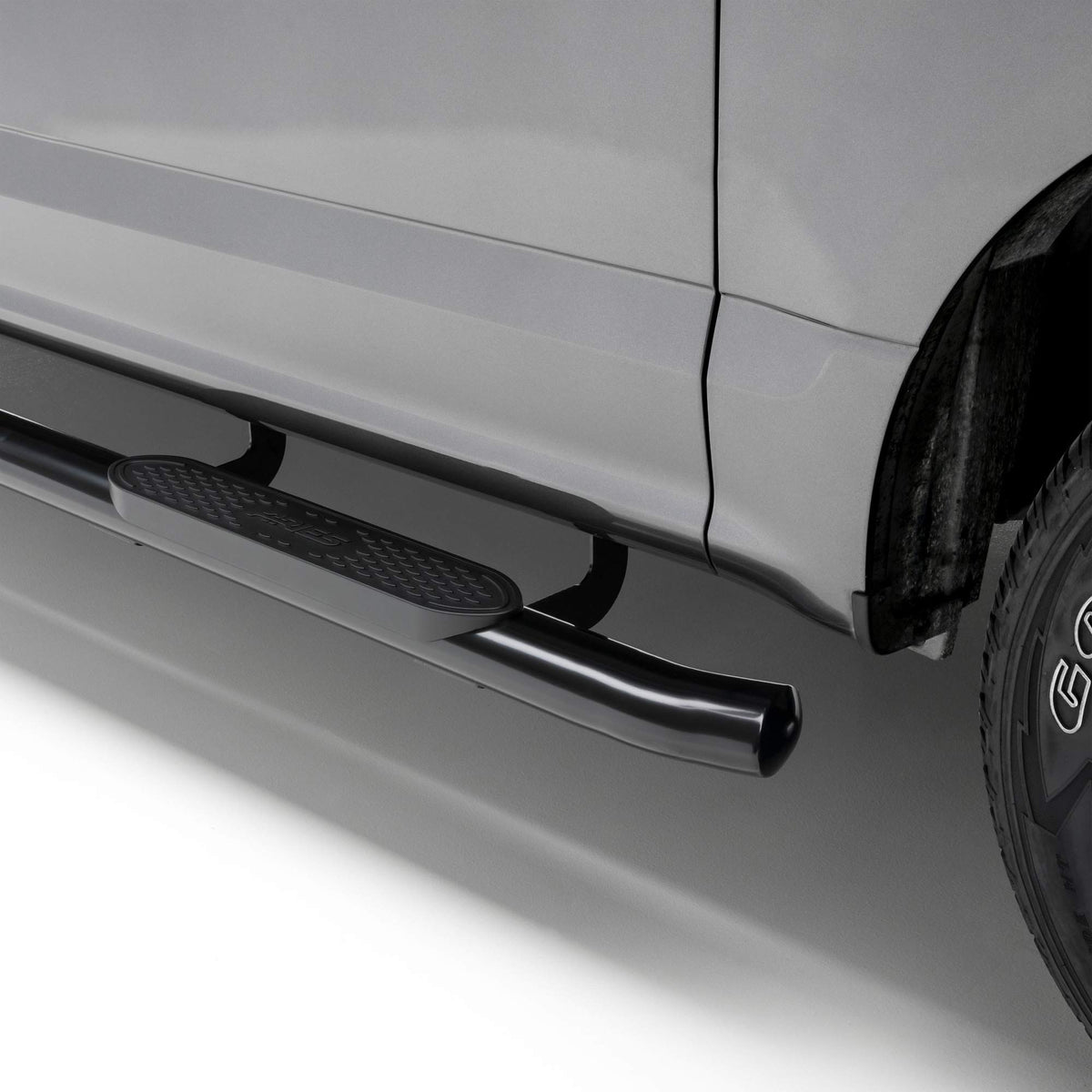 Aries 19C SILVERADO/SIERRA 1500/2500/3500 Extended Cab 4 in Oval Side Bars Black - S224054