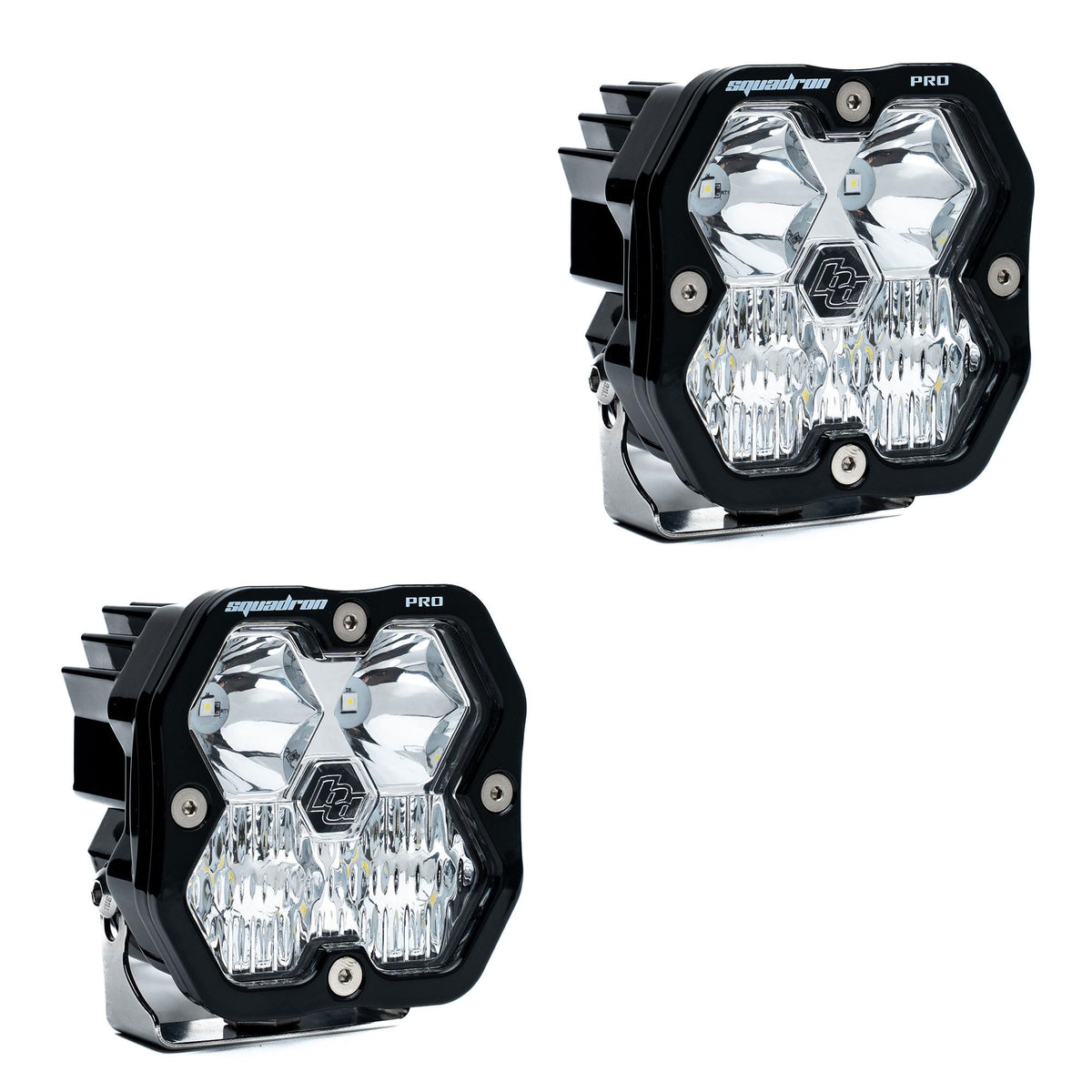Baja Designs Squadron 2.0 Pro Pair LED DRIVING/COMBO No Harness - 49-7803-2NH