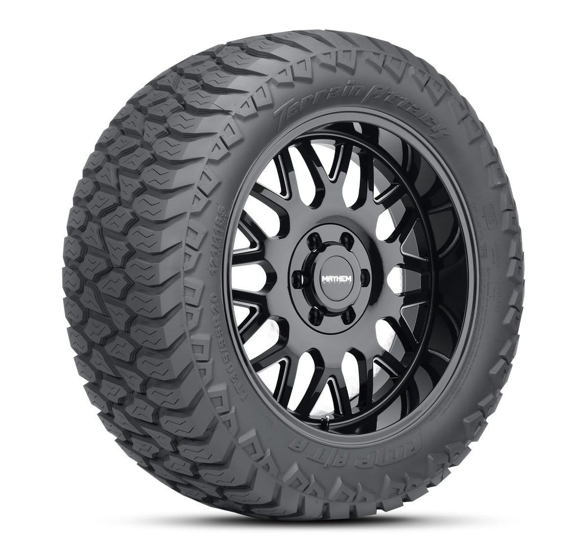 Amp Tires 305/55R20 Terrain Attack A/T a 121/118S Lr E - 305-5520AMP/CA3