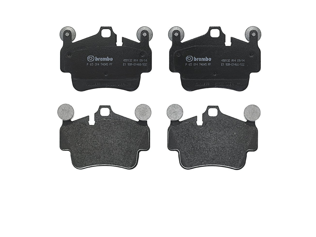Brembo Porsche 911 20052012 Boxster 20052012 Cayman 20062012 Disc Brake Pad Set - P65014
