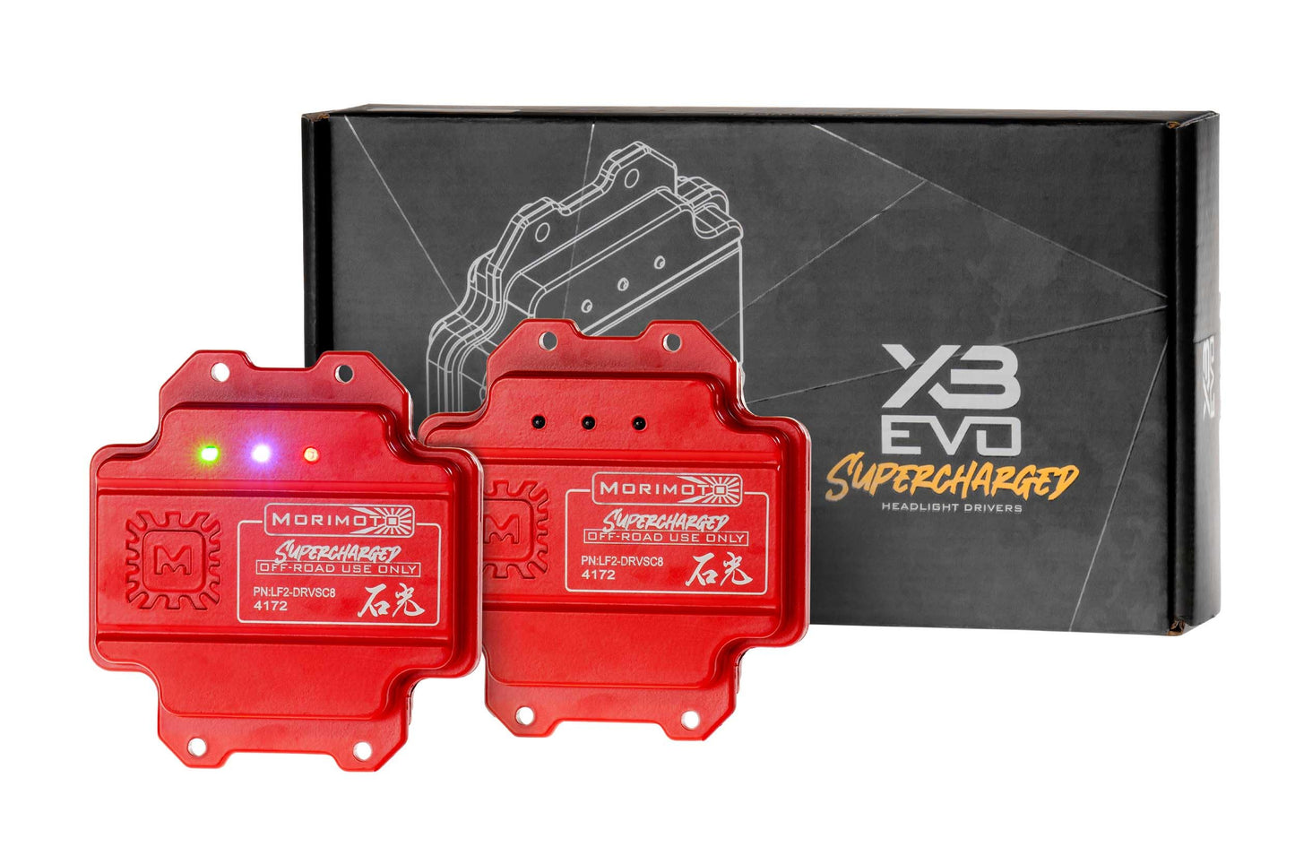 Supercharged Driver's Side Lights by Morimoto