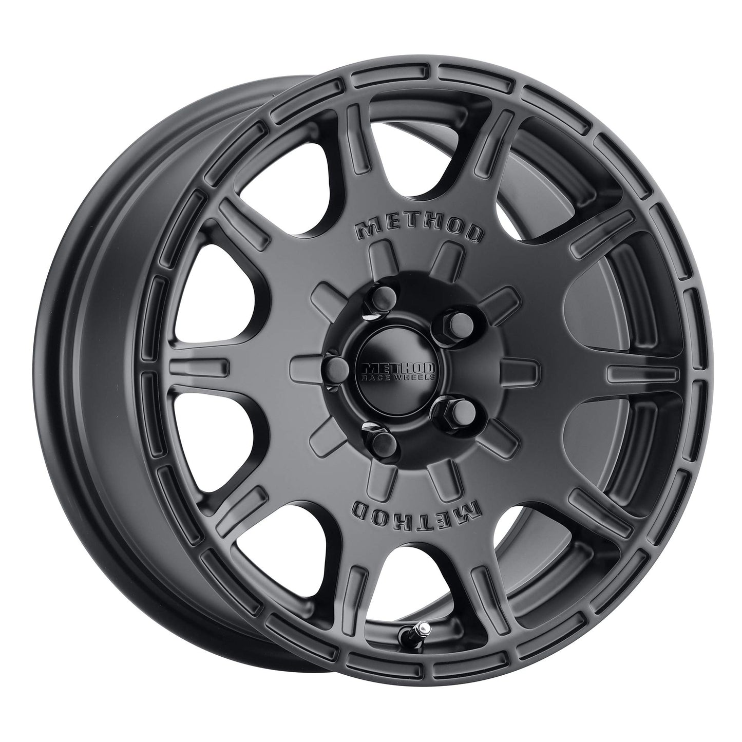 Method Race Wheels 502 VT-SPEC Matte Black 15x7" 5x4.5", 15mm offset 4.6" Backspace, MR50257012515SC