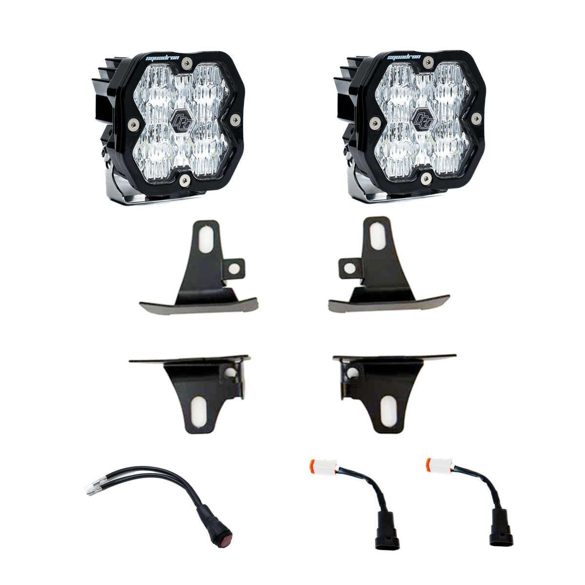 Baja Designs 1722 F250/F350 Super DUTY/1520 F150 Fog Pocket Kit Fog Pocket Kit Squadron Spo - 44-0051