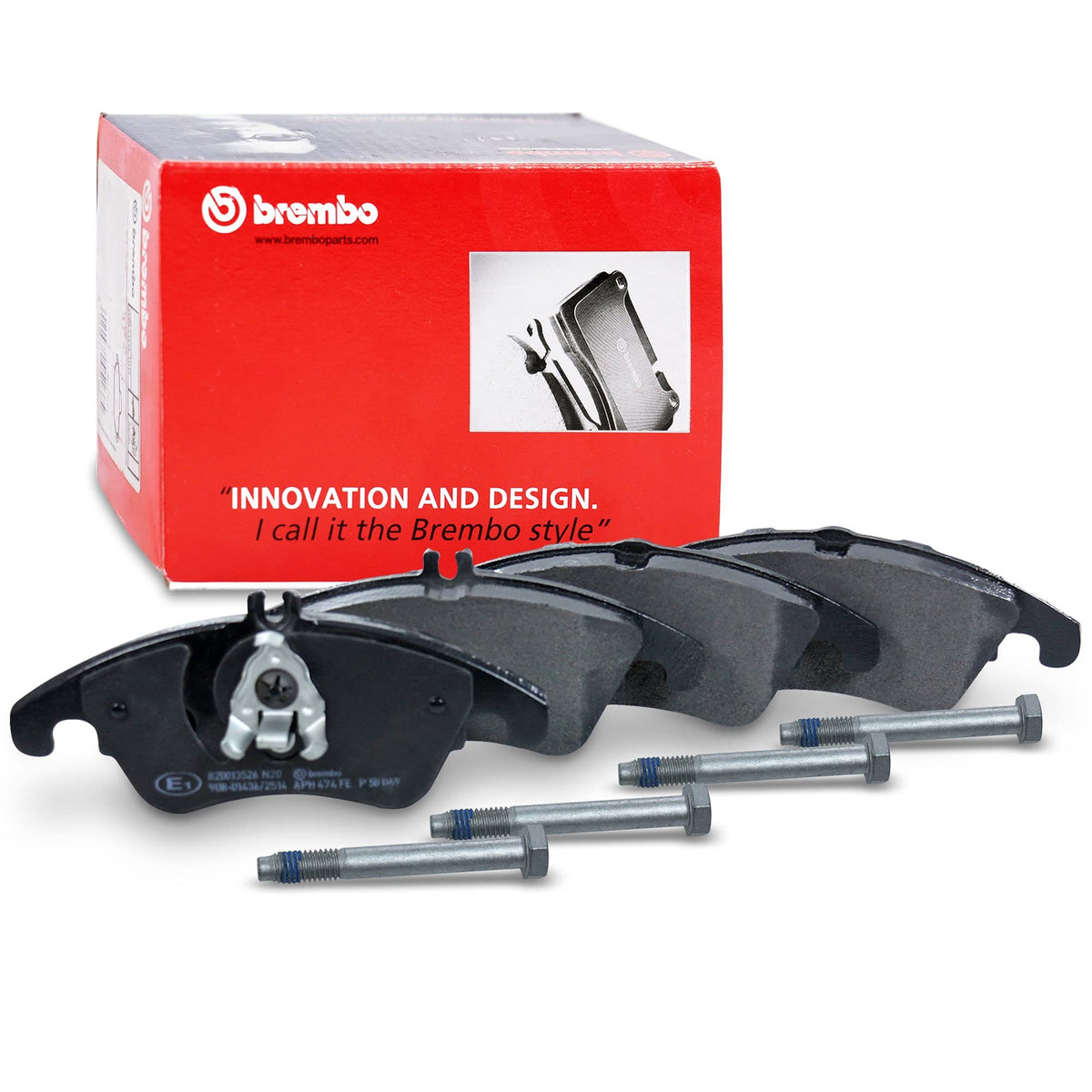 Brembo Mercedes-Benz C250 20122015 C300 20132014 C350 20082015 Disc Brake Pad Set - P50069