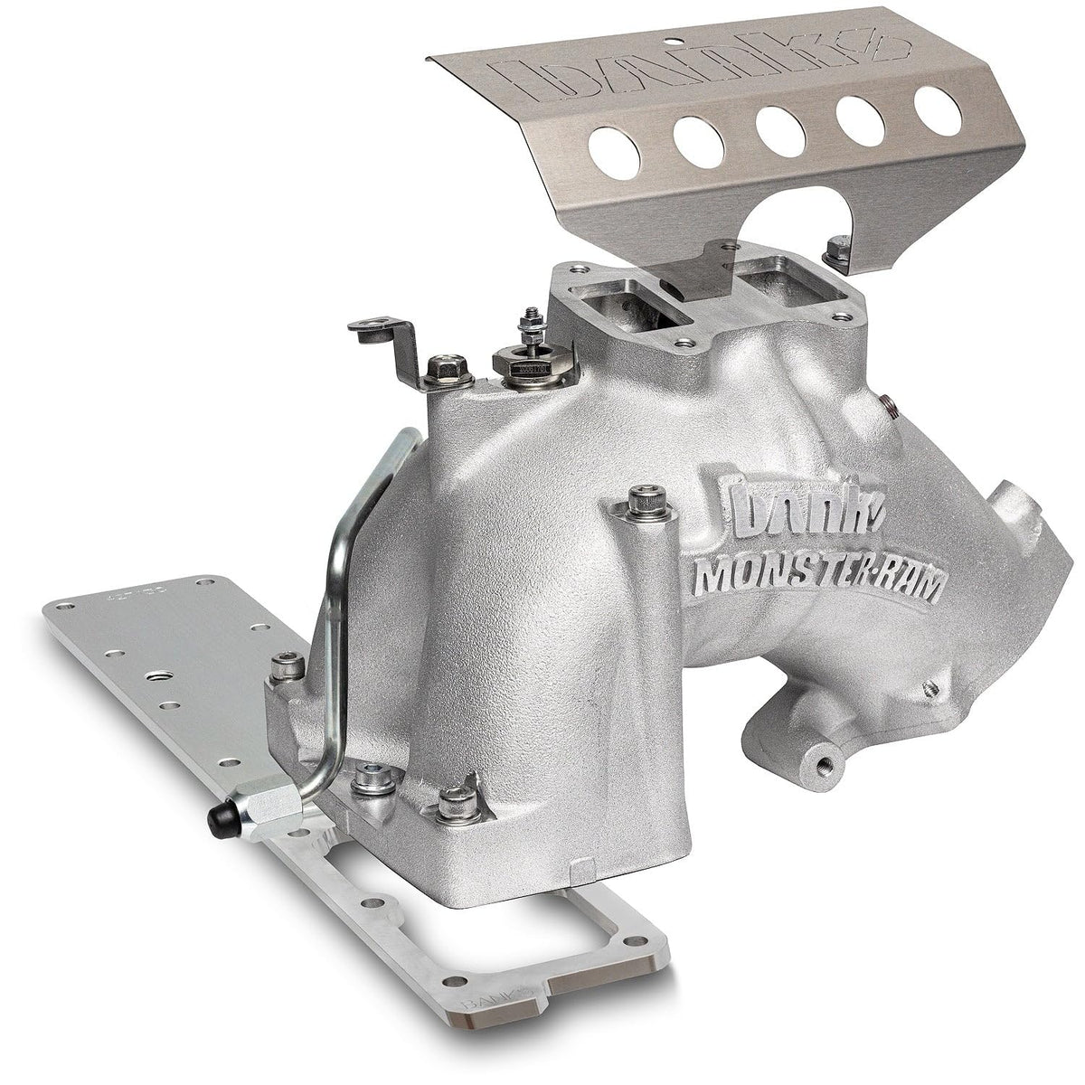 Banks Engineering Monsterram Intake System with Fuel Line DODGE/RAM 6.7L Carb Natural - 42799