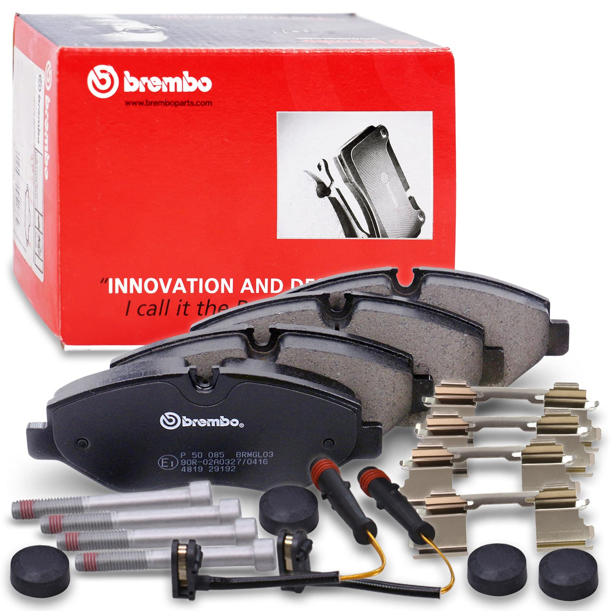 Brembo Dodge Sprinter 2500 20072009 Mercedes-Benz Metris 20162020 Disc Brake Pad Se - P50085