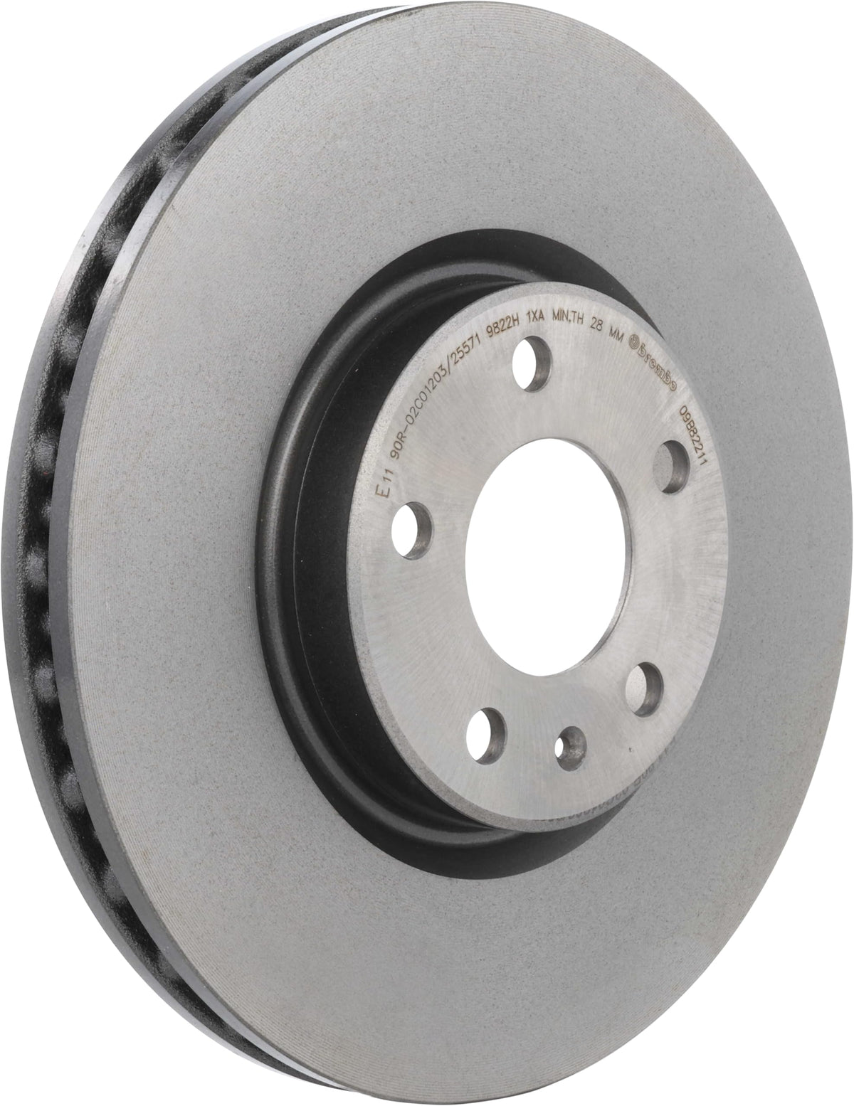 Brembo Audi Q5 20132016 SQ5 20142016 Disc Brake Rotor - 09.B822.11