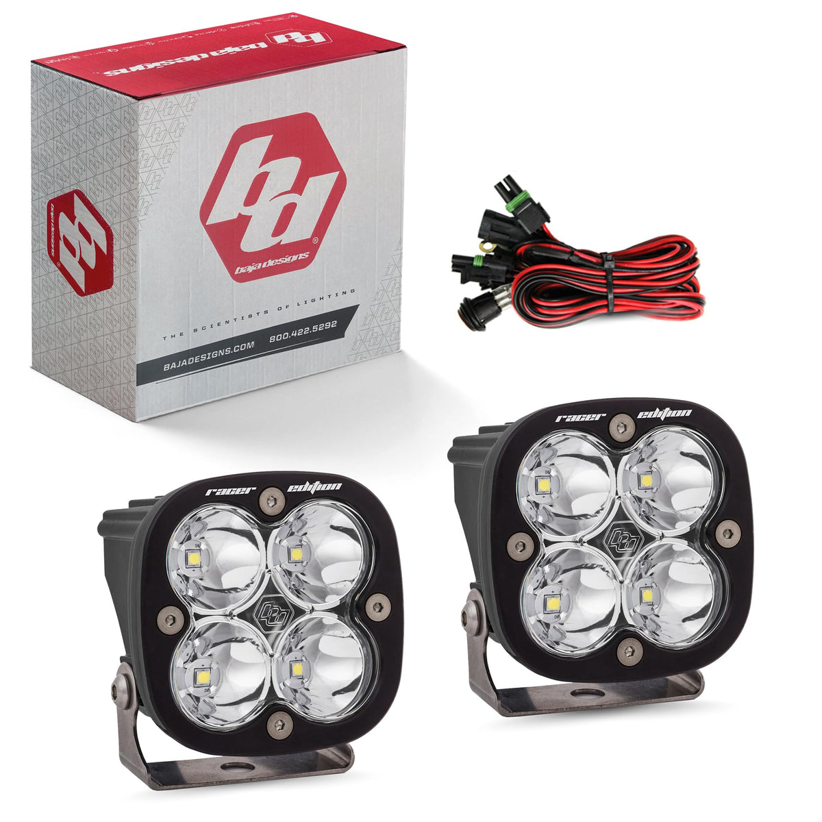 Baja Designs Squadron Racer Edition Pair Spot LED - 727801