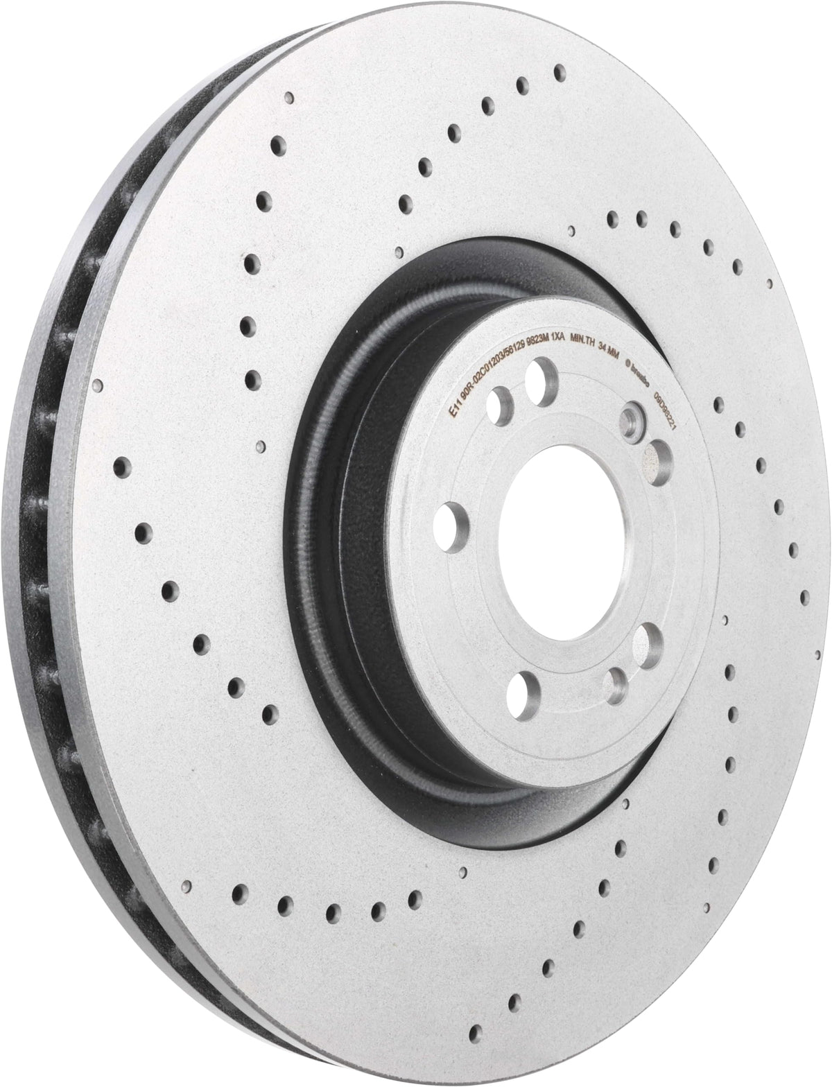 Brembo Mercedes-Benz GLE450 20202022 GLE580 20202020 Disc Brake Rotor - 09.D982.21