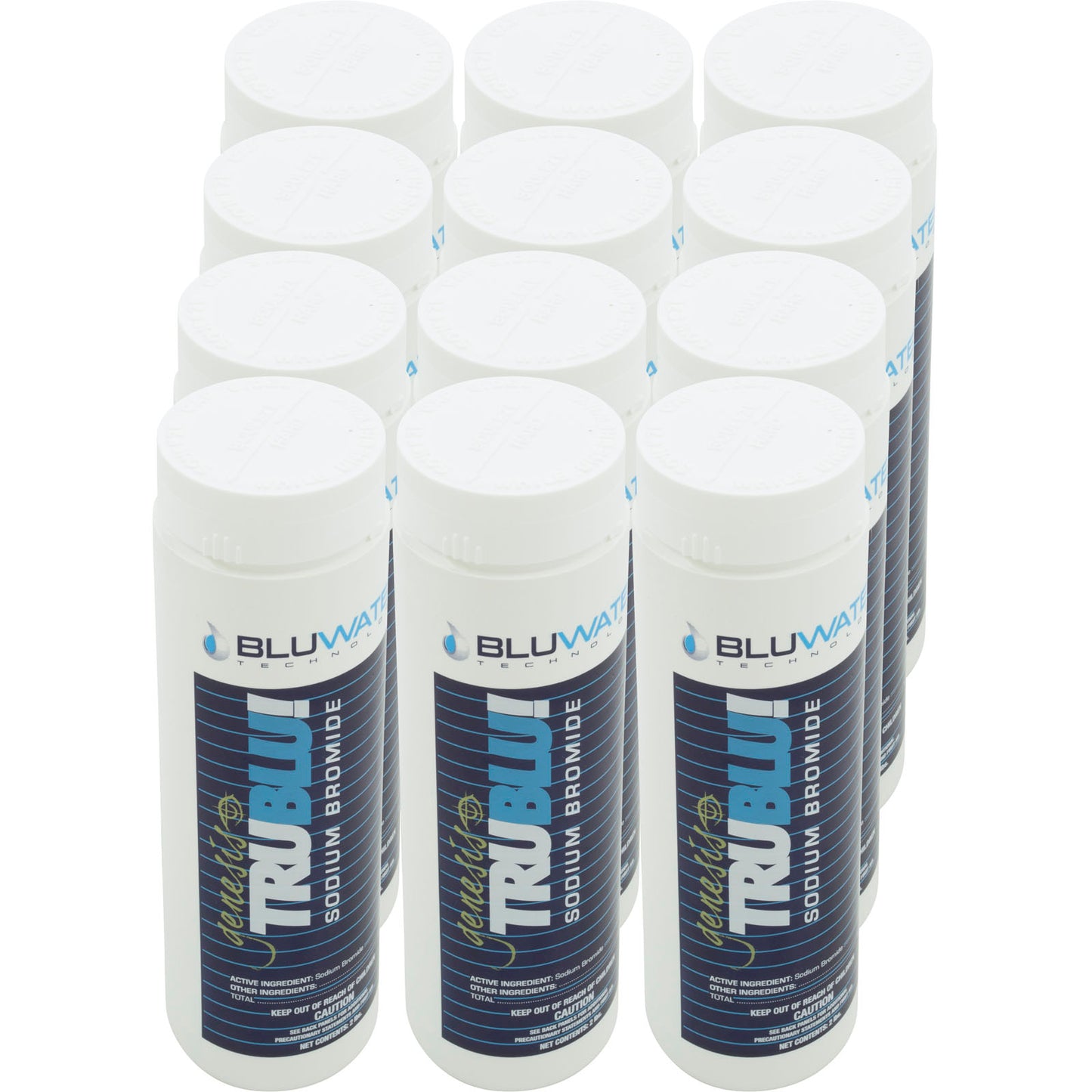 Sodium Bromide, Case of 12, Genesis Tru-Blu, 2lb Bottle