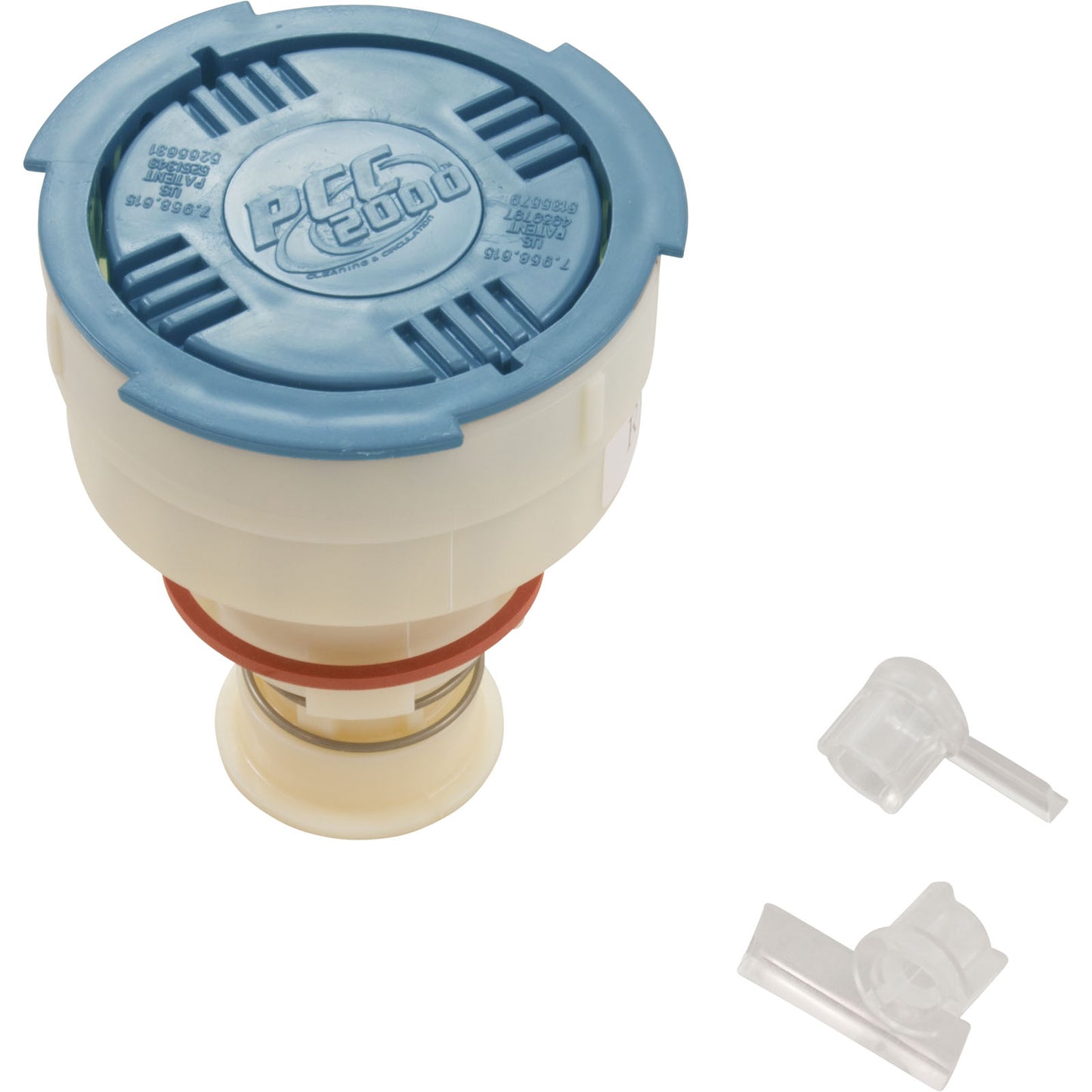 Cleaning Head, Paramount PCC2000,Rotating Nozzle, Light Blue