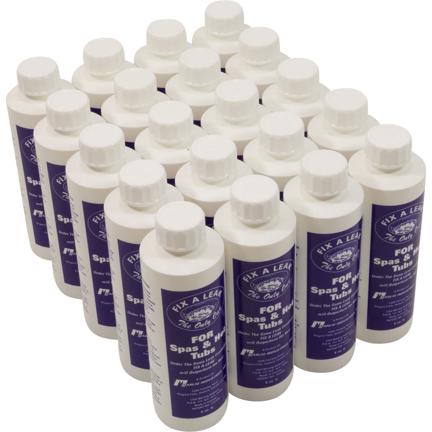 Sealant, Case of 20, Marlig Fix a Leak, Spa, 8oz