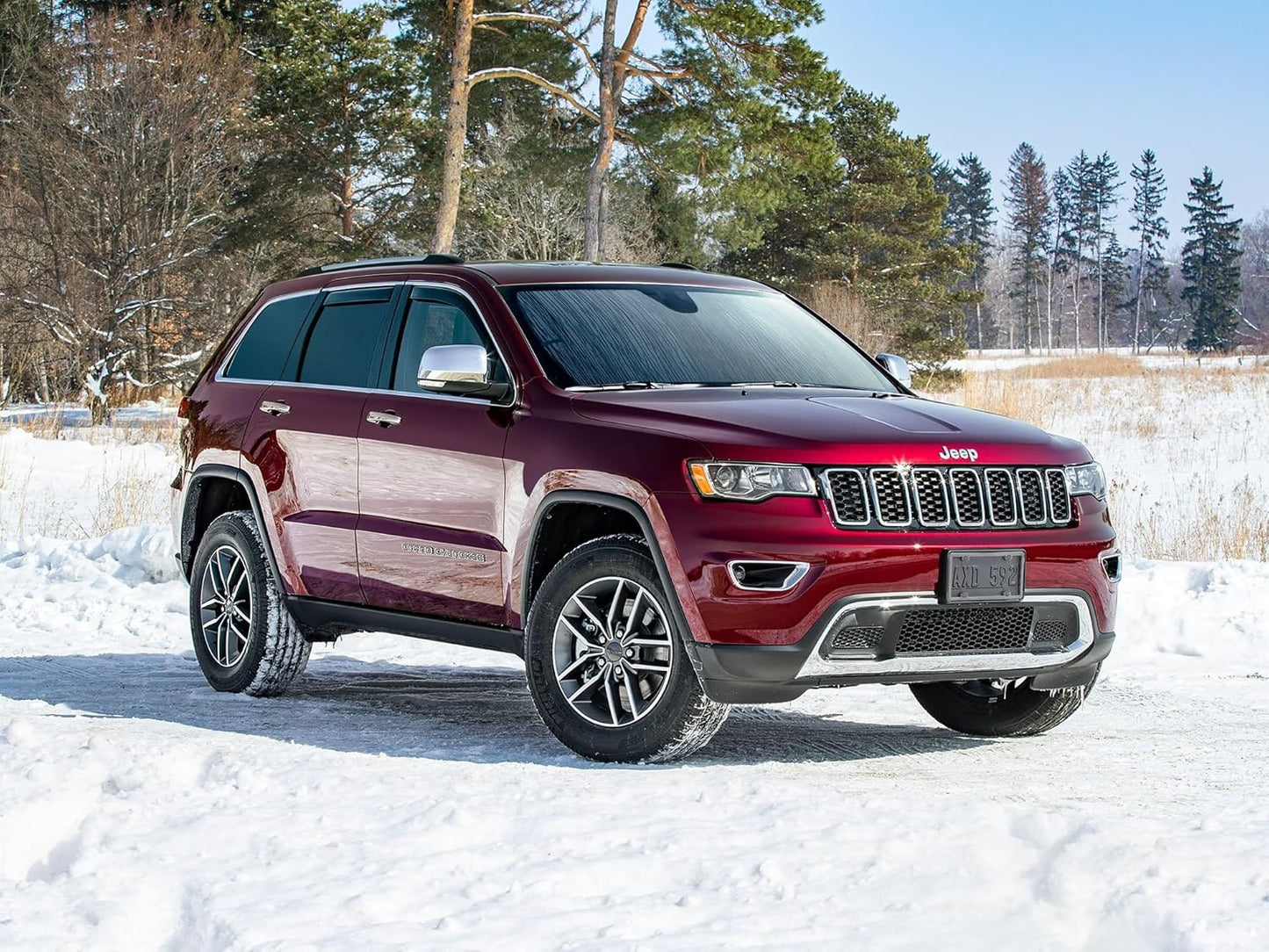 WeatherTech Sunshade Window Shade for Chrysler Pacifica Hybrid, Pacifica, Voyager - (TS1009K1)