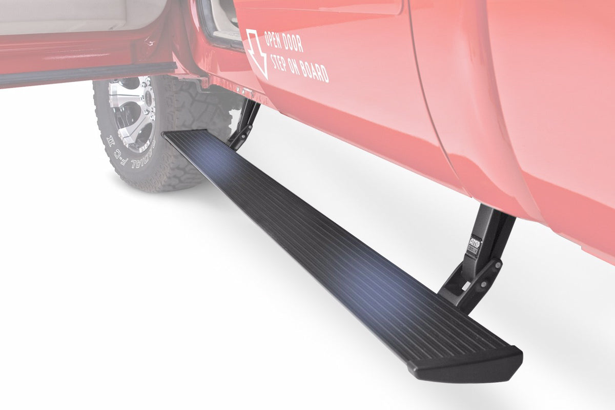 Amp Research 1719 F250/350/450 Super Duty Powerstep Plug N Play System Includes OEM Style Illumination - 76235-01A