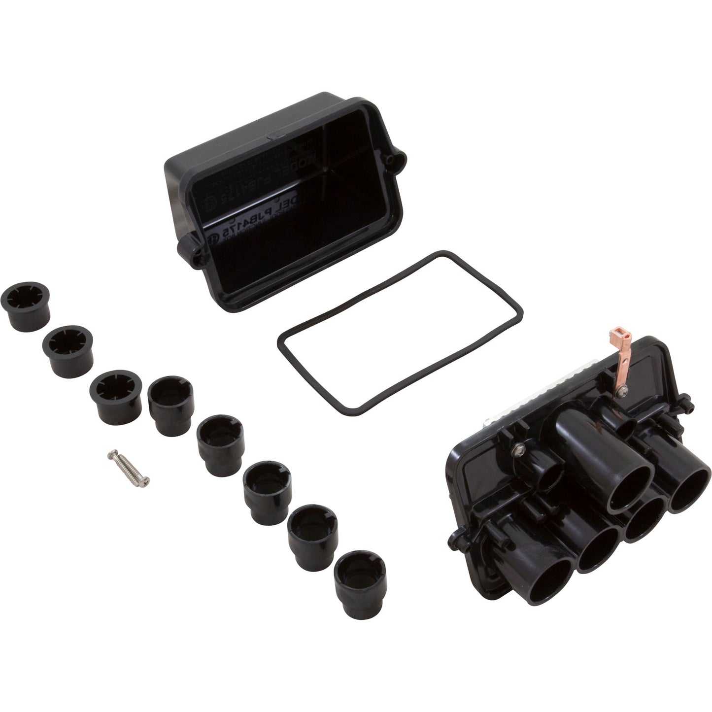 Plastic Pool/Spa Light Junction Box - Four Light Capacity W/