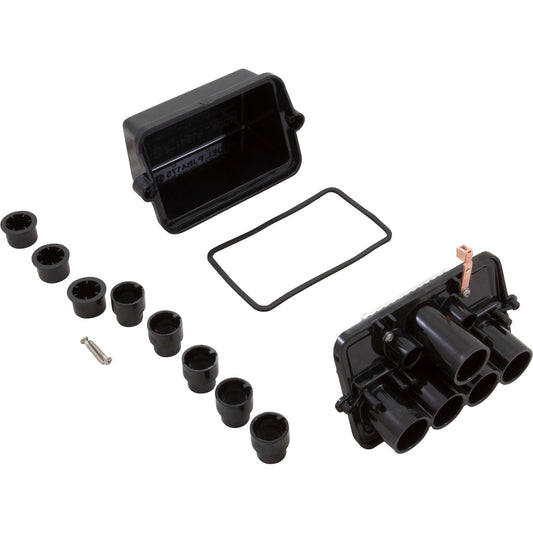 Plastic Pool/Spa Light Junction Box - Four Light Capacity W/