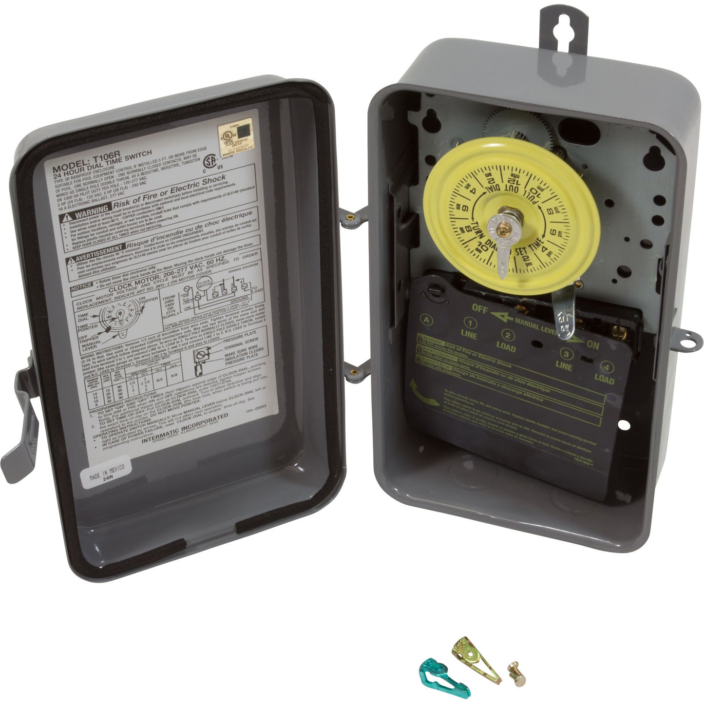 Nema 3R - Steel Case 208-277 V Spdt