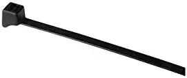 T-H Marine Supplies 075B-RAD-M-DP 7.5 in. Radiused Nylon Cable Tie - Black - Pack of 1000