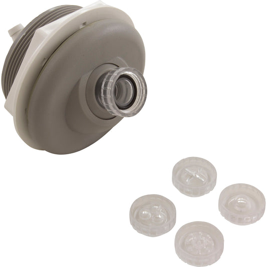 Fountain, Top Mount, Textured, Gray