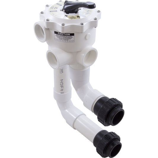 Multiport Valve, Waterway Side Mount, 2" Slip, with Unions