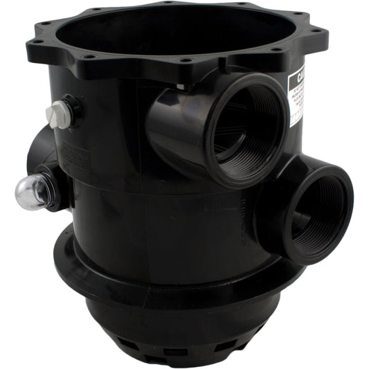 Body Assembly, Praher TM-22-PB Valve, 2", Black