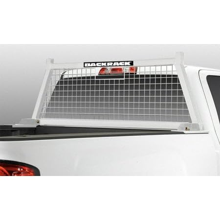 Backrack Utility Body Safety Rack White Frame Only 52.25 in X 20 in (hdw Kit Req) - 10740W