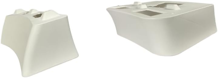 Global Pool Products Lounger Deep Water Kit - Chaise Lounge Chairs Extension - in Pool Elevated Lounger Kit - White GPP-LF-DW-W
