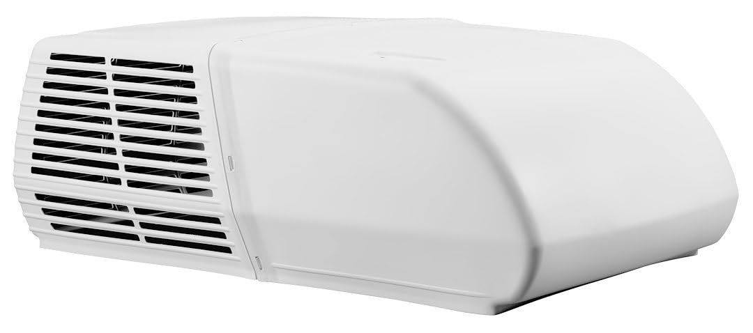 Coleman-Mach 38204-0665 Mach 15 Plus - 15,000 BTU Rugged Duty A/C, Arctic White, Wood Skid