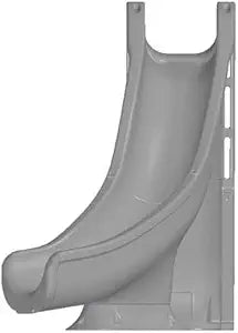 Global Pool Products Tidal Wave Inground Swimming Pool Water Slide Deck Mounted Right Curve Turn Grey GPPSTW-Grey-R