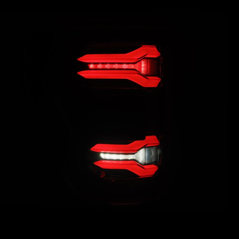 AlphaRex USA 2123 F150 Luxxseries LED Tail Lights Alpha Black - 653060