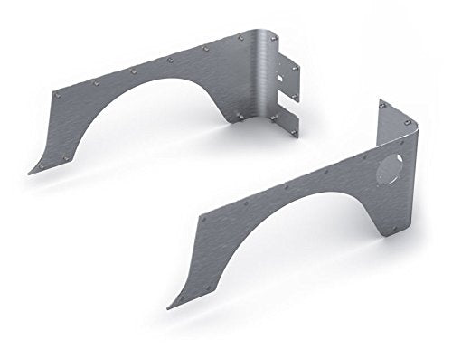 Artec Industries TJ2018-GNKQ Jeep TJ Standard Rear Corner Armor 97-06 Wrangler TJ Aluminum, 1 Pack