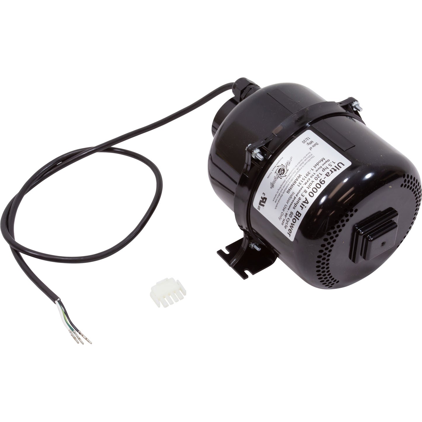 Blower, Air Supply Ultra 9000, 1.5hp, 115v,8.3A, 4ft AMP