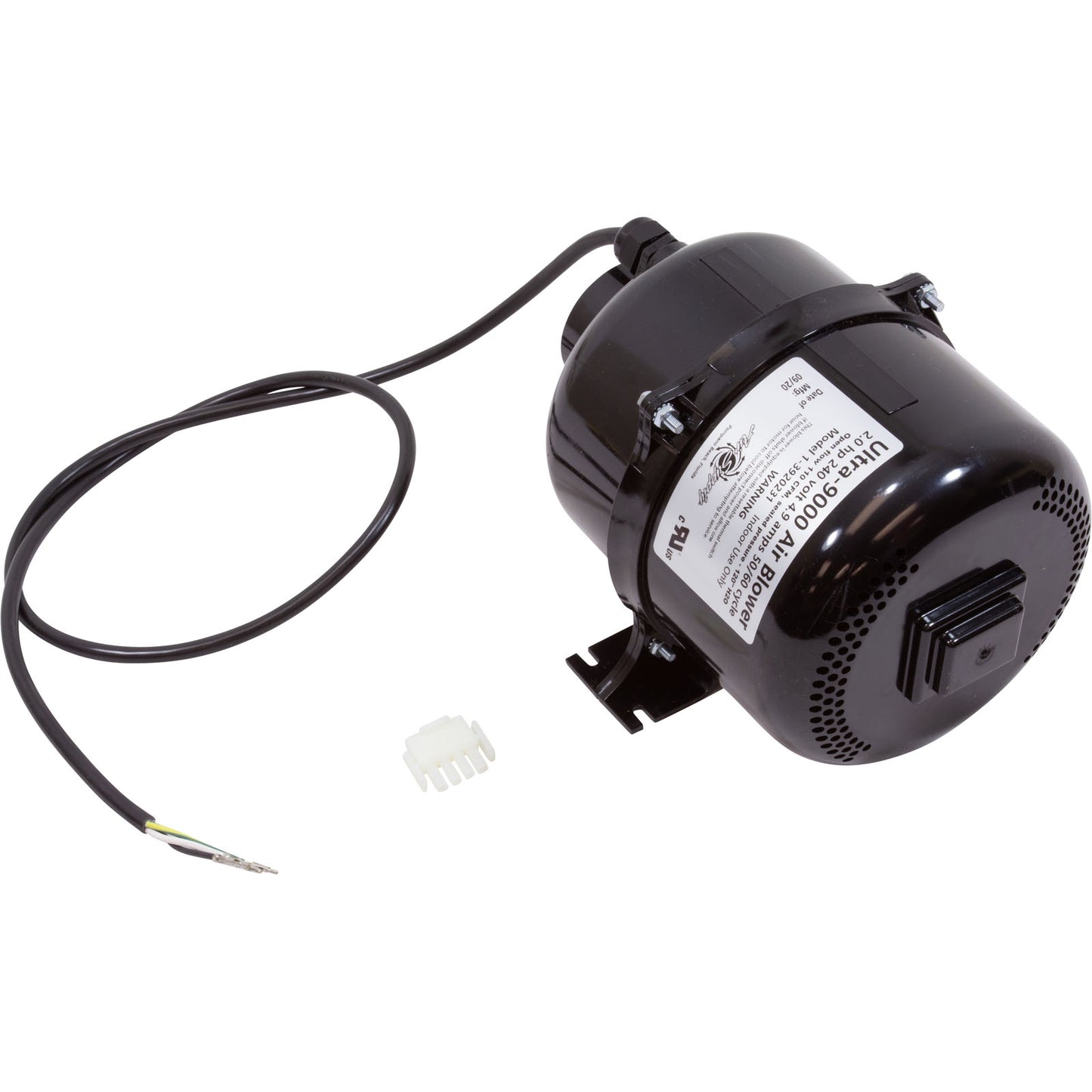 Blower, Air Supply Ultra 9000, 2.0hp, 230v, 4.9A, 4ft AMP