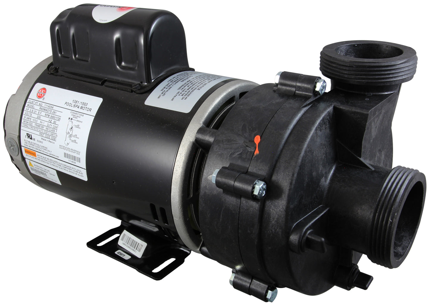 Pump, BWG Vico Ultimax, 3.0hp, 2-Spd, 230v, 56Fr, 2"