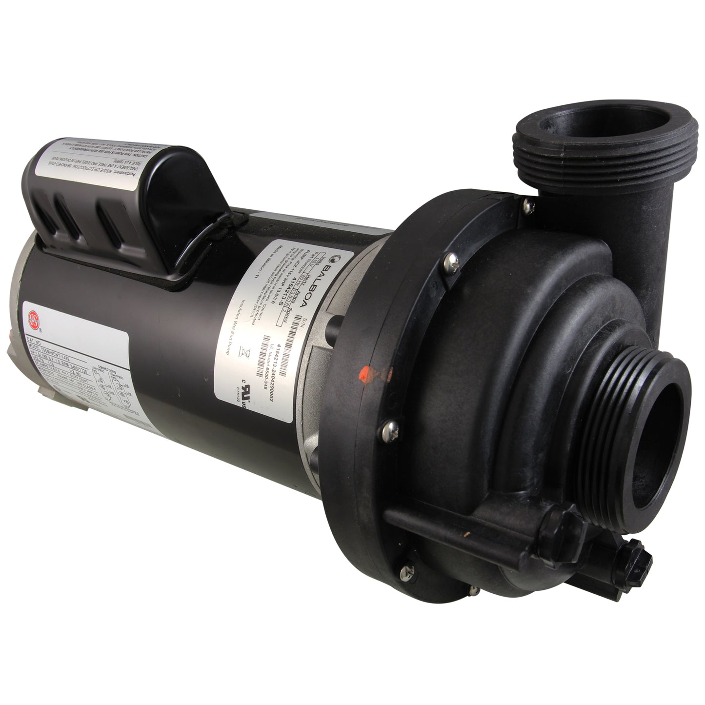 Pump, Balboa, 115V, 1.5HP, 2-Spd,13.6A/3.6A, 2", Bracketless