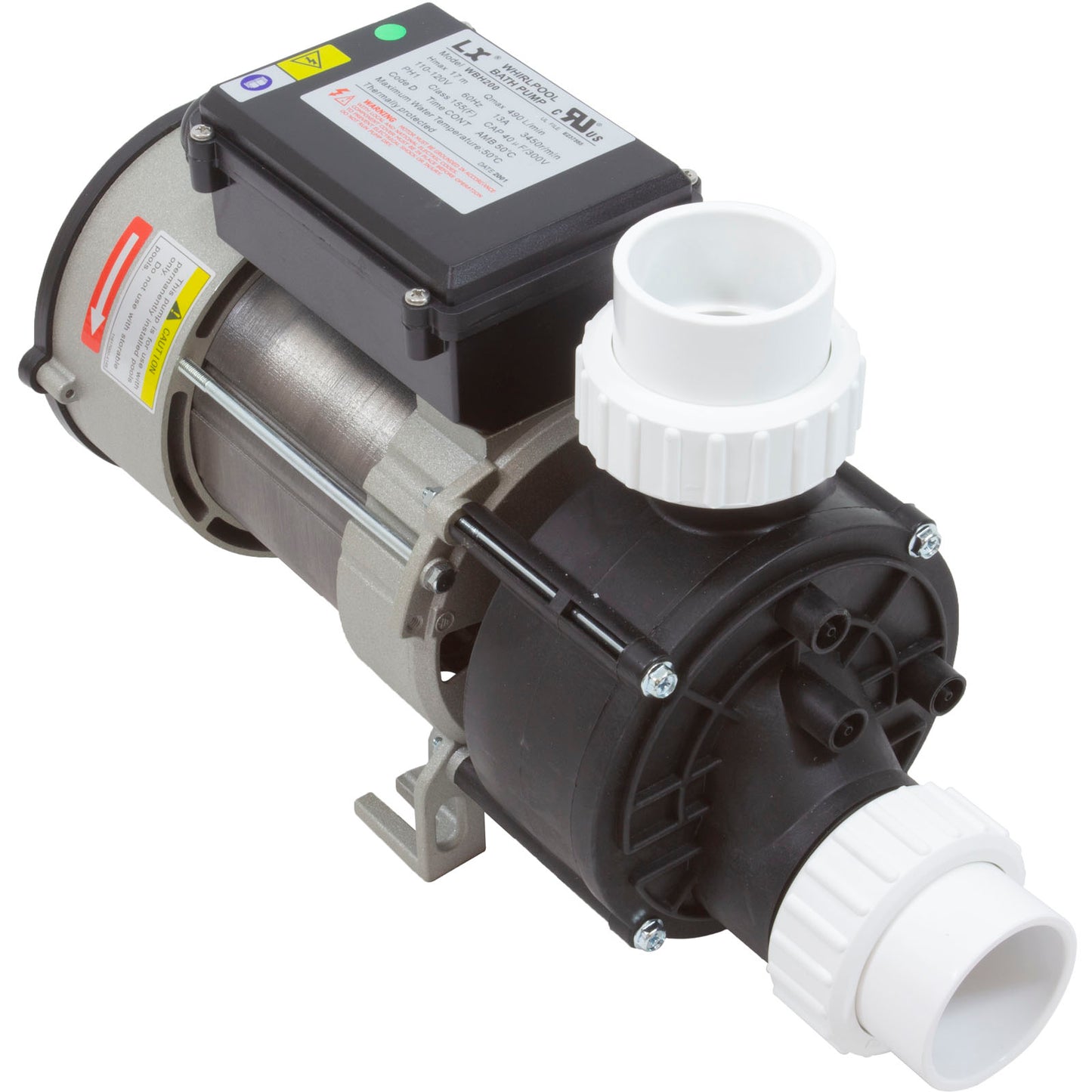 Pump, Bath, LX WBH, 13.0A, 115v, 1.5", w/Air Switch