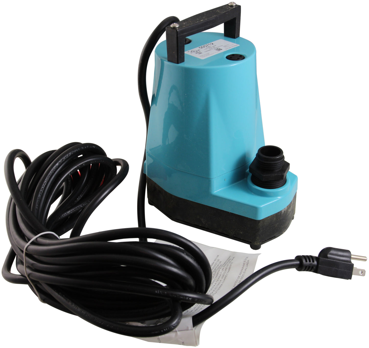 Pump, Submersible, Little Giant 5-MSP, 1/6hp, 115V, 25ft
