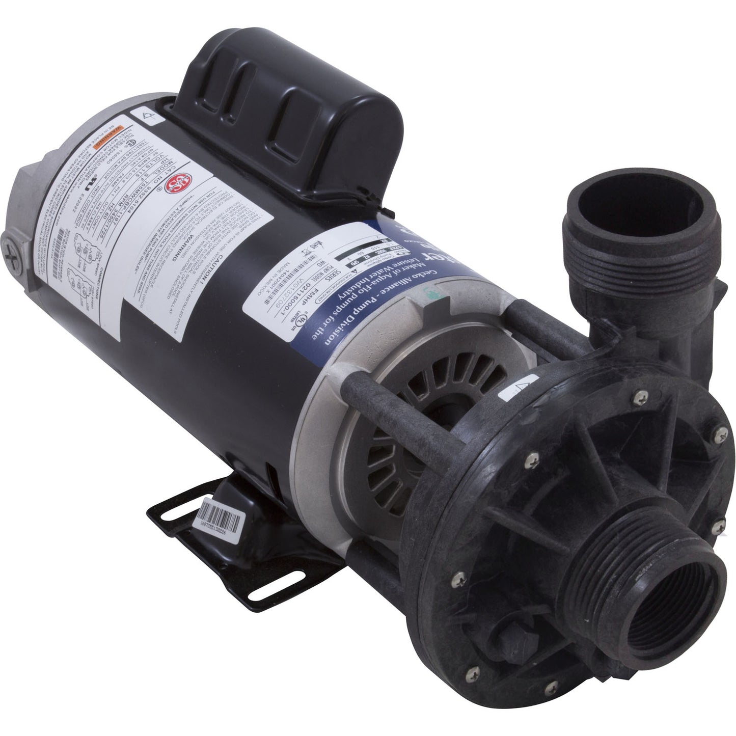 Pump, Aqua Flo FMHP, 1.5hp, 115v, 2-Spd, 48fr, 1-1/2", OEM
