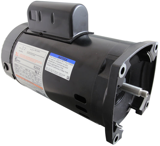 Motor, Century, 2.0hp, 230V, 1-Spd, 56YFr, SQFL, ODP