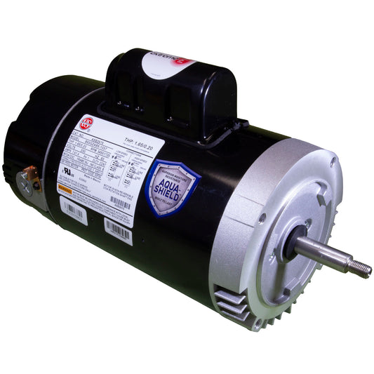 Motor, US Motor,1.0hp,2-Spd,230v,56JFr,C-Face,Full Rated,PE