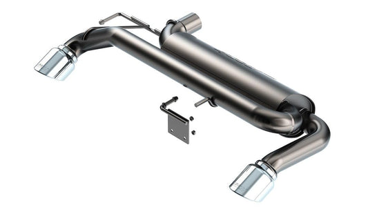 Borla Exhaust 21C Bronco 2.3L L4 a Xleback Touring Exhaust System with Chrome Tips - 11973
