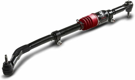Steer Smarts 78071002 Draglink no Drill Top Mount with Griffin xd Attenuator Red Bellow Fits 07-18 Wrangler JK