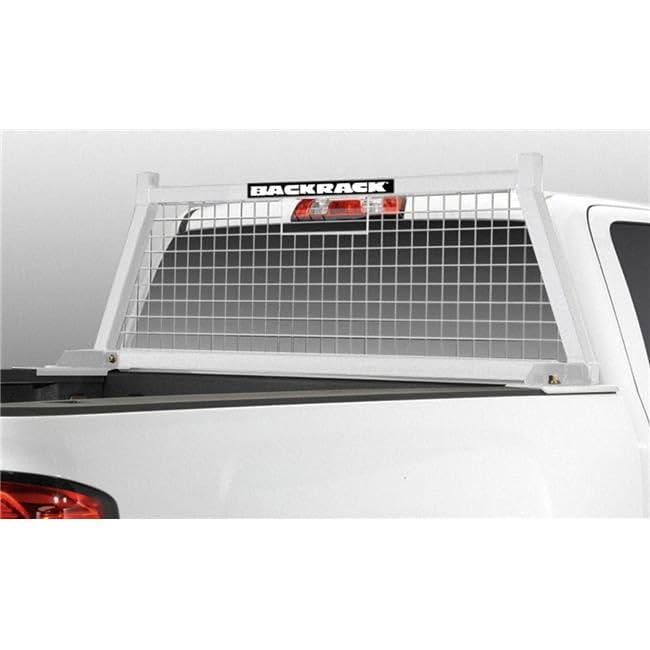 Backrack Utility Body Safety Rack White Frame Only 64.25 in X 16 in (hdw Kit Req) - 10550W
